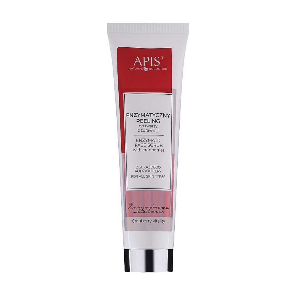 Пілінг для обличчя Apis Natural Cosmetics Журавлина, 100 мл