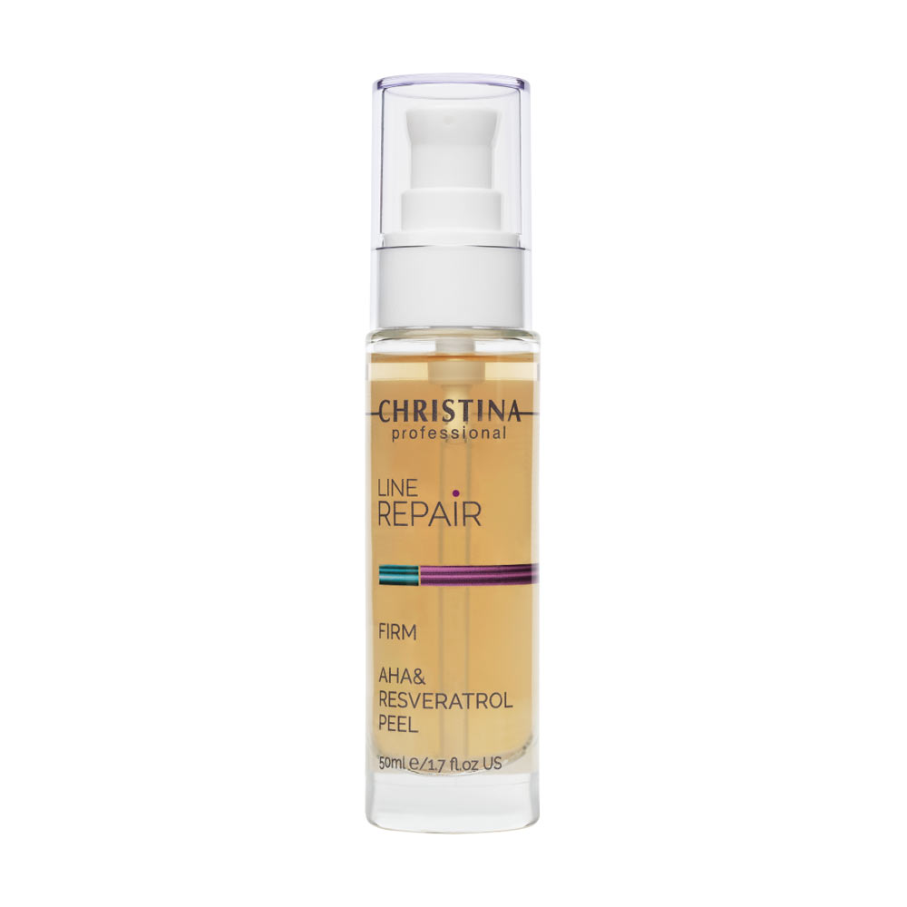 Пілінг для обличчя Christina Line Repair Firm AHA &amp; Resveratrol Peel з AHA-кислотами та ресвератролом, 50 мл