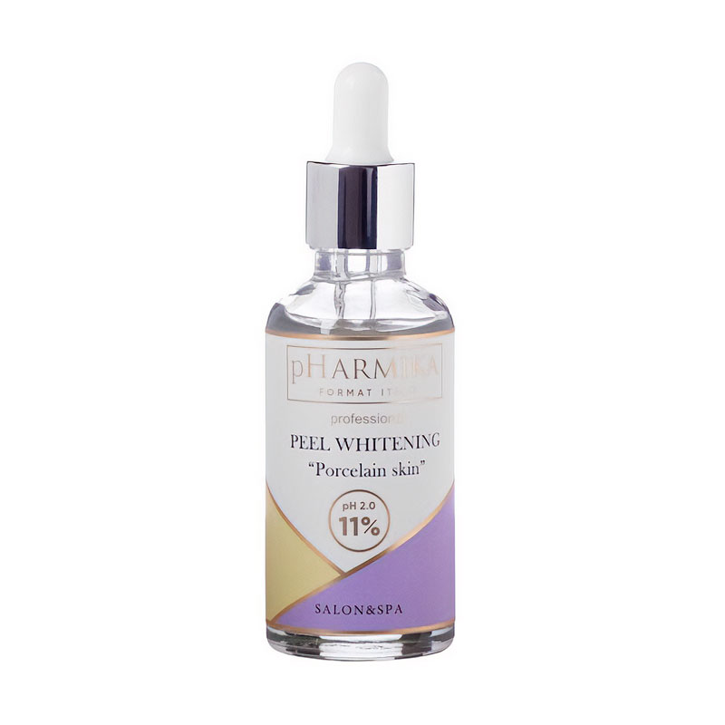Відбілювальний пілінг для обличчя pHarmika Peel Whitening Porcelain Skin pH 2.0 11% Порцелянова шкіра, 50 мл